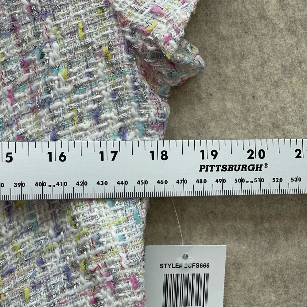 Women's B Darlin Tweed Dress 11/12 Juniors - Picture 8 of 9